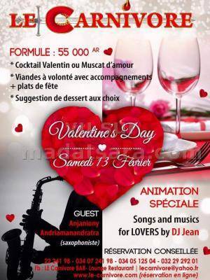 Valentine's Day au Carnivore - Guest Anjaniony Andriamanandratra