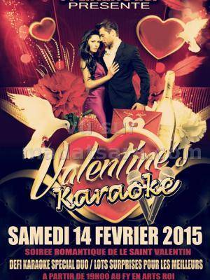 Valentine's Karaoke au Fy en Arts Roi