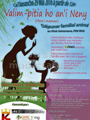 Valim-pitia hoan'i neny - Déjeuner familial animé - Klu Sahameva