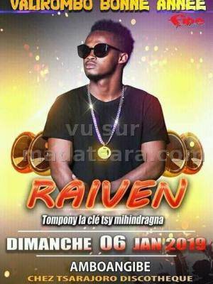 Valirombo bonne année Raiven Jack's Disco Tsarajoro Amboangibe
