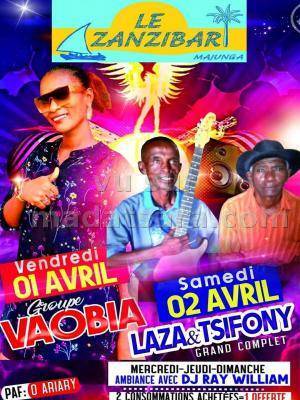 Vaobia & Tsifony Discothèque Zanzibar