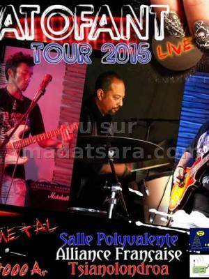 Vatofant Tour 2015 live heavy metal à l'Alliance Française Fianarantsoa