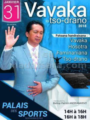 Vavaka sy tso-drano 2018 Palais des Sports Mahamasina