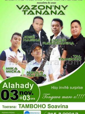 Vazon'ny tanana Mbola Talenta, Lucien Randrianina, José (Tarika Hasina), Micka Mika, Tal Tamboho Tamboho Soavina