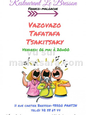 Vazovazy tafatafa tsakitsaky - Le Bresson Pantin‍
