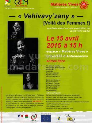 &quot;Vehivavy izany&quot; - Voila des femmes - Spectacle vivant à l'espace matières vives Univers