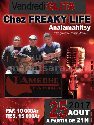 Vendredi glita avec Tarika Tamboho Freaky Life Analamahitsy