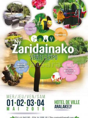 Vente et expo - Ny zaridainako - Hotel de Ville Analakely Antananarivo‍