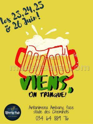 Viens, on trinque Liberty Pub Antanimena