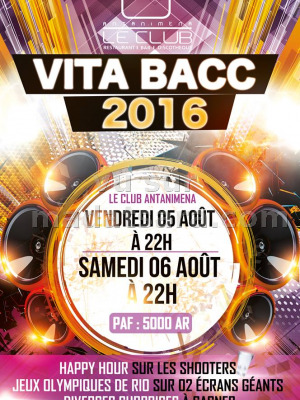 Vita bacc 2016 - Le Club Antanimena