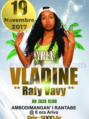 Vladine V8 en show case Zazah Club Ambodimanga Rantambe