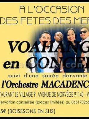 Voahangy en concert Le Village 91 Villebon Sur Yvette