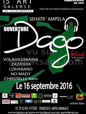 Volahasiniaina, Zazasoa, Loharano, No Mady & Christelle Ratri - Sehatr'Ampela - Dago festival - Is'art Galerie
