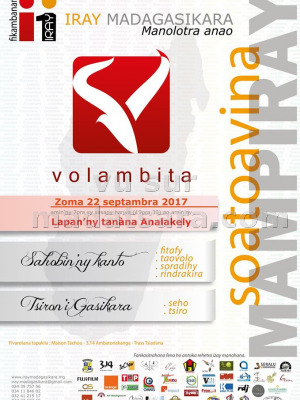 Volambita soatoavina mampiray Hotel de Ville Analakely Antananarivo‍