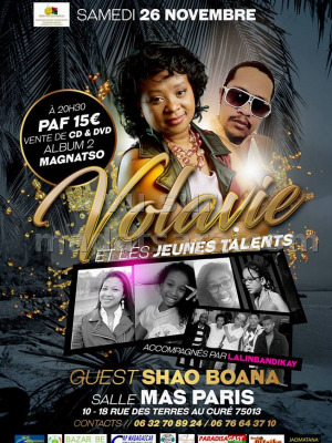 Volavie‍ avec Shao Boana‍  et les jeunes talents - M.A.S Paris France‍