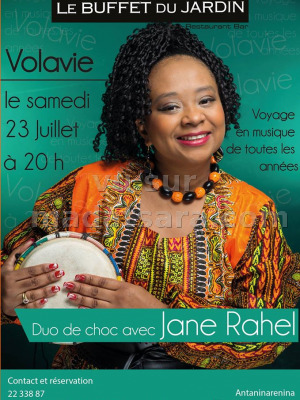 Volavie en concert au Buffet du Jardin - Duo de choc avec Jane Rahel