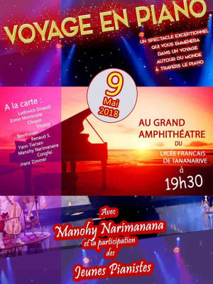 Voyage en piano 5ème édition - Lycée Français Ambatobe‍
