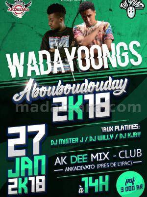 Wada & Yoongs en show case AkDee mix Club Ankadivato
