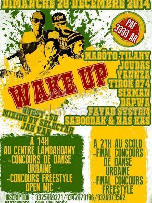 Wake Up au centre Lambahoany - concours de danse urbaine, concours freestyle