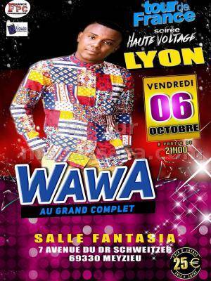 Wawa au grand complet Salle Fantasia Marrakech Lyon