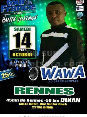 Wawa au grand complet Salle Grec Dinan