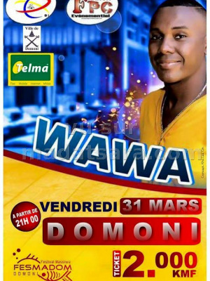 Wawa‍ en concert  à Domoni