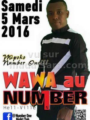 Wawa en concert au Number One Night Club