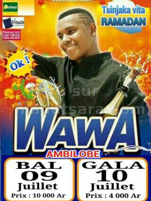 Wawa en concert Bal Ambilobe