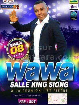 Wawa en concert Salle King Siong La Réunion