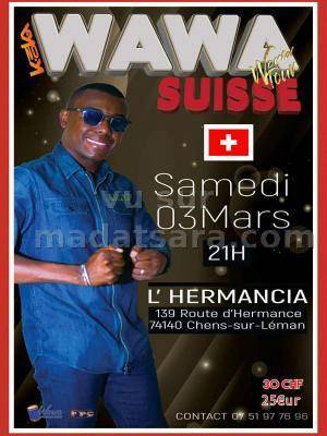 Wawa en show case L'Hermancia