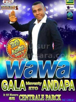 Wawa gala maventy Central Park Andapa