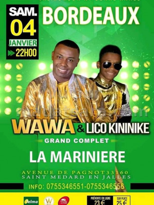 Wawa‍ & Lico Kininike‍ - La Mariniere Merignac‍