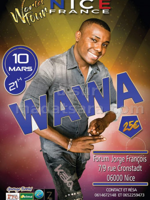 Wawa‍ World tour - Forum Jorge François Nice France‍