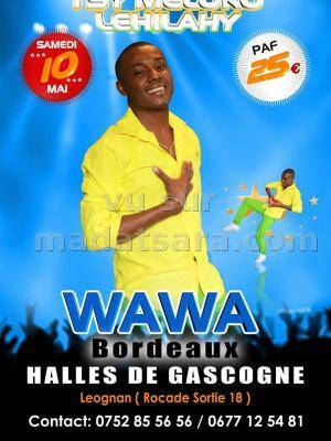 Wawa en concert à Bordeaux