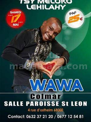 Wawa en concert à Colmar