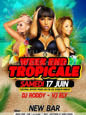 Week end tropical au New Bar Diégo Suarez‍