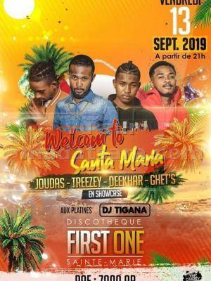 Welcome to santa Maria Joudas, Tree Jay, Deekhar, Ghet's - First One Discotek