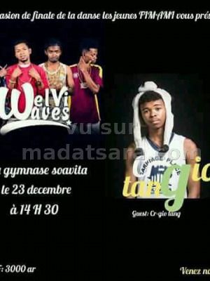 Welvi-Waves‍ & Tangio - Gymnase Soavita Toamasina‍