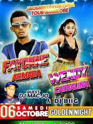 Wendy & Fayonne Armada Golden Night Ambilobe