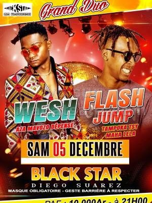 Wesh‍ & Flash Jump‍ - duo - Black Star Antsiranana‍