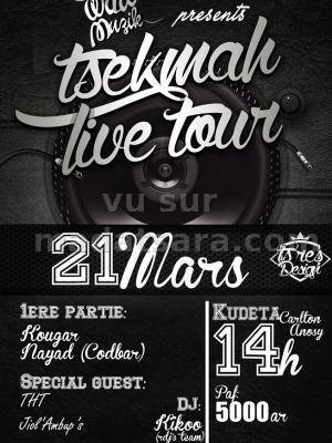 1ère partie : Kougar
Spécial Guest : THT