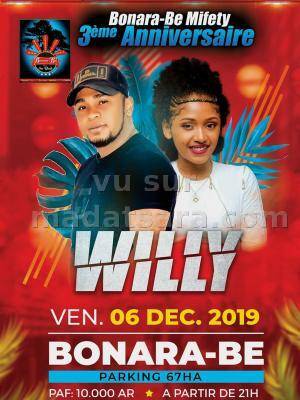 Willy Bonara-Be 67ha mifety 3e anniversaire