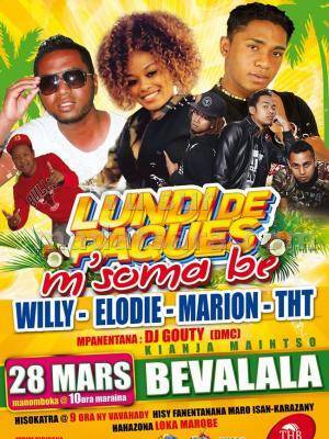 Willy, Elodie, Marion et THT - Lundi de Pâqus m'sôma be - Kianja Maintso Bevalala