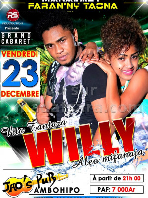 Willy‍ manal'azy faran'ny taona JAO'S PUB‍