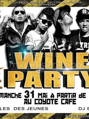 Wine party au Coyote Café showcase Sayda, Pit Leo