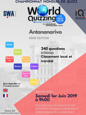 World Quizzing championships 6è édition