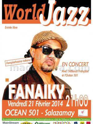 World Jazz avec Fanaiky à l'Océan 501 Salazamay