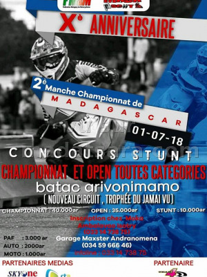 Xe anniversaire - 2e championnat de Madagascar - BATAC Arivonimamo‍