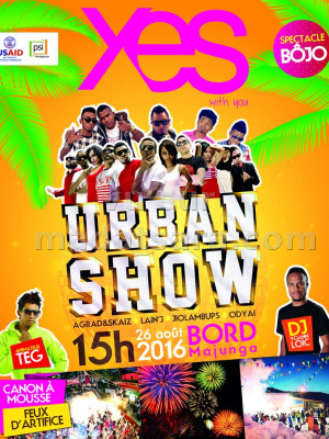 Yes with you - Urban Show - Bord Majunga