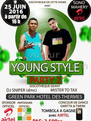 Young Style Party 2 - Green Park Hotel des Thermes Antsirabe